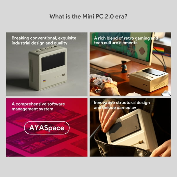 AYANEO AM01 AMD Ryzen 3 3200U RAM 16GB SSD 512GB gaming office