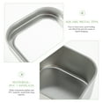 thumbnail image 2 of 15 piezas de latas de metal cuadradas con tapas de ventana de 8 onzas contenedor de lata para la fabricación de velas, 2 of 5
