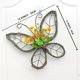 thumbnail image 3 of Spring Door Farmhouse Butterfly Shaped Wreath for Front Door Window, 3 of 5