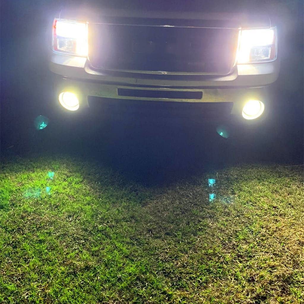 Alla Lighting 10000lm 9008 H13 LED Headlights Bulbs, 6000K Xenon White Extremely Super Bright TS-CR DRL/Headlights