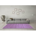 thumbnail image 3 of Ahgly Company Indoor Square Abstract Blue Contemporary Area Rugs, 8' Square, 3 of 4