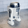 thumbnail image 4 of Taza Star Wars R2d2 Ceramica Pintado A Mano Azul con Blanco, 4 of 5