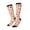 3 Black, variant on Women Crew Soft Moisture-wicking Socks Firefighter Icons Pattern Design Cotton Socks, One Size fit All