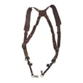 thumbnail image 2 of Double Harnais SLR Caméra Bandoulière en Cuir Multi Acc Réglable H4B3, 2 of 6