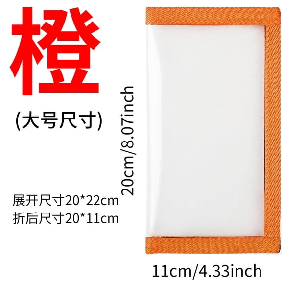 Housses Transparentes en PVC pour Appâts de Pêche, Enveloppes pour Cannes, Hameçon Protecteur, Garde-Leurre, Organisateur, Résistant aux Rayures, Sac de Rangement pour Accessoires, 1 Pce S Ou L, Équipement d'Eau Salée et d'Eau Douce pour Hommes Pêcheurs