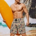 thumbnail image 6 of Binienty Men's Board Shorts Swim Trunks With Duck Camo Print - Quick Dry for Summer Beach Swimming and Surfing, 6 of 10