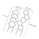thumbnail image 2 of UPGRATOR 2Ud Estructura De Metal Para Plantas En Maceta Con Soporte Fuerte Para Jardín Interior, 2 of 8