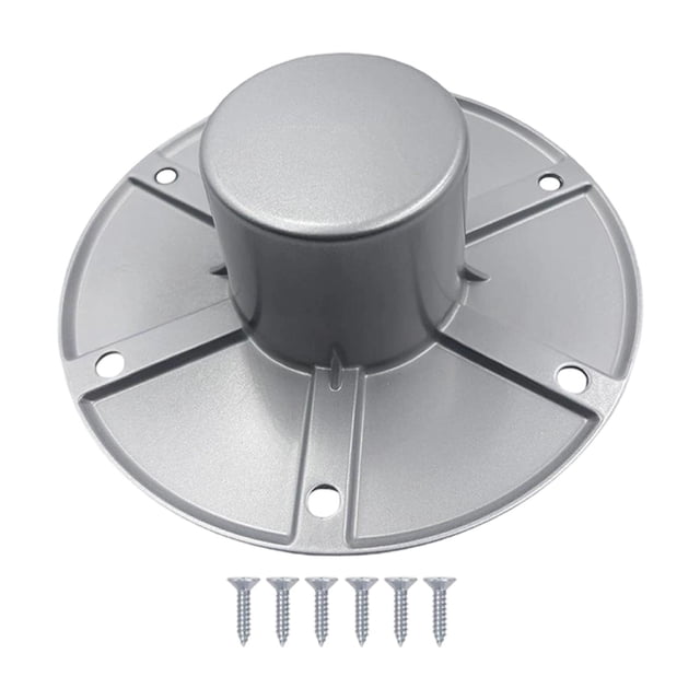 koolsoo Base de Montage pour Table de Remorque de VR Installation Rapide et Facile Remplacement Aluminium Argent