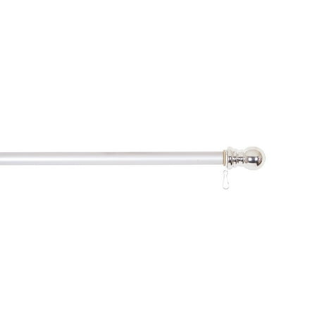 Flagtrends 60 in. Anti-Wrap Chrome Pole - Silver