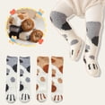 thumbnail image 3 of Fluffy Cat Paw Pattern Animal Bed Socks, Super Soft Fuzzy Winter Cozy Cute Baby Home Bed Socks, 3 of 7