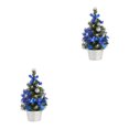 thumbnail image 4 of Advancent 20 cm Árbol de Navidad de paisaje artificial Decoración de Navidad Fotografía Atmósfera Festival Fiesta Centro comercial Type2 NO2, 4 of 6