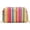 Red, variant on Colorful Straw Bag Women Woven Beach Bags Rainbow Pattern Shoulder Bag Spring Summer Purse