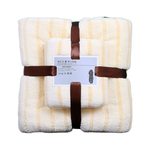 BIZHUA Coral Velvet Suit Gift Towel Gift Soft Absorbent Son & Mother Towel Set, Towel (35*75Cm)