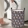 thumbnail image 4 of Forest Cute Owl Laundry Basket, Laundry Hamper Waterproof Laundry Bag Clothes Hamper Laundry Bin with Handles for Bedroom, Living Room, Kids Room-#, 4 of 5