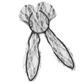 thumbnail image 1 of Diadema Con Orejas De Conejo Para Cosplay, Poliéster Duradero Confiable + Diadema Con Orejas De Conejo De aleación, Y Cómoda Para Mujeres Y Niñas, Para La Vida Diaria,, 1 of 7