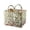 P, variant on Yucurem Boho Fabric Floral Laundry Storage Baskets, 12.99" x10.24" x10.64" Collapsible Large Capacity Spring Vintage Storage Bag Organizer with Handle & Front Pocket