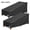 Black, variant on MR. COVER Chaise Lounge Cover, Patio Furniture Covers, Patio Lounge Chair Cover Waterproof and UV Resistant, 600D Heavy Duty Outdoor Furniture Covers with Air Vent 2 Pack, 70"L x 32"W x 32"H