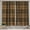 Caramel and Dark Cocoa, variant on Ambesonne Brown Plaid Kitchen Curtains, Earthy Scottish Vibes, 55"x36", Caramel and Dark Cocoa