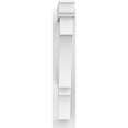 thumbnail image 2 of 5"W x 20"D x 26"H Balboa Architectural Grade PVC Outlooker with Traditional Ends, 2 of 8