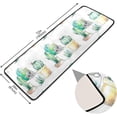 thumbnail image 2 of Dreamtimes Cute Tropical Cactus Cat Hallway Runner Rug 2'x6' Kitchen Rug with Rubber Backing Watercolor Non Slip Entryway Rug Runner Washable Soft Area Rug for Hallway Bedroom Kitchen Decor, 2 of 6
