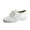 White, variant on Carmel Women's Wide Width Leather Lace-Up Shoes WHITE 5.5
