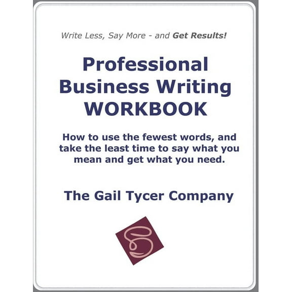 Professional Business Writing Workbook (Paperback)