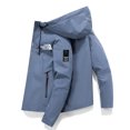 thumbnail image 3 of Chaqueta con capucha para hombre, abrigo de algodón a prueba de viento con cremallera, parka gruesa y cálida, estilo informal, novedad de invierno, 2024, 3 of 5
