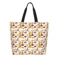 thumbnail image 1 of Balery Mushroom Bolsa Tote Estilo Estético con Cremalleras, Bolsa de Hombro, Bolsa de Compras Grande y Plegable, 1 of 8