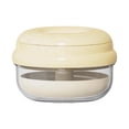 thumbnail image 2 of Estuche para retenedores, copa para prótesis dentales, contenedor de almacenamiento versátil, estuche para prótesis dentales, baño para prótesis dentales beige, 2 of 9
