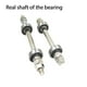 thumbnail image 4 of Advancent Rueda de bicicleta de carretera de eje de Metal sólido de bicicleta de montaña 6000 cubos de rodamiento piezas de bicicleta rueda Ciclismo plata 18*2.6 cm, 4 of 6