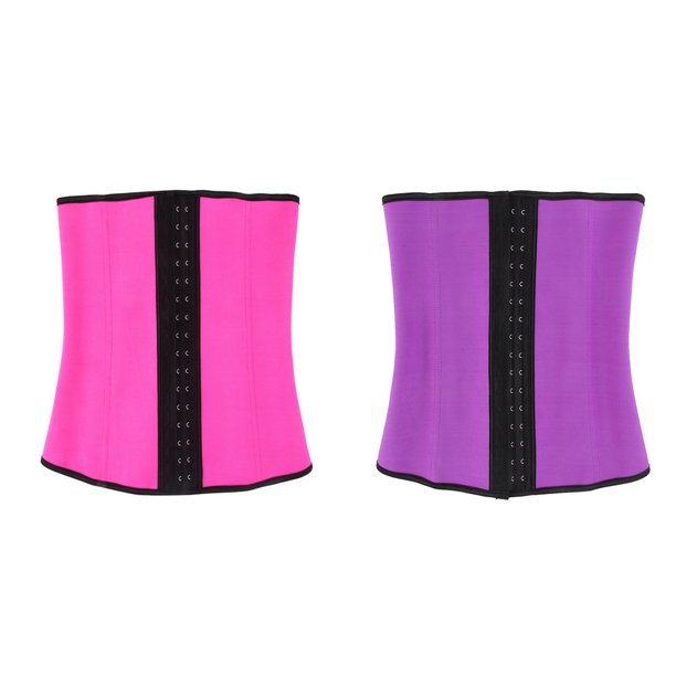 Oakeskaran Women Spandex Waist Training Cincher Underbust Belt Steel