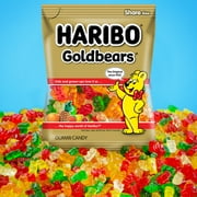 HARIBO Goldbears Gummy Bears Original Assorted Fruit Flavor Candy Gummies, 28.8 oz, Bulk Party Size Bag