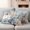 Grey Orange Blue, variant on Pumpkin Coastal Outdoor Waterproof Pillow Covers, Blue Thanksgiving Starfish Shell Fall Decorative Square Throw Pillowcase Sofa Cushion Sham for Patio/Couch/Chair, 16"x16" 2 Pack