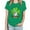 Green, variant on pstuiky St Patty's T-Shirt, St Patricks Day Women's Shamrocks T-Shirt Short Sleeve Crew Neck Tops St. Patrick's Day Shirt for Girls St. Patrick's Day Gift