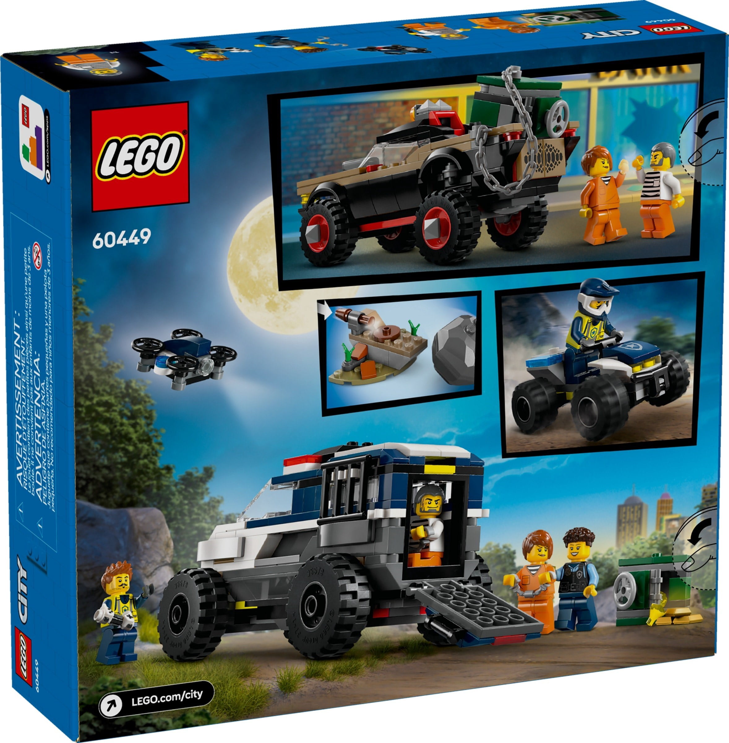 LEGO 60449 Off-Road Police Car Chase