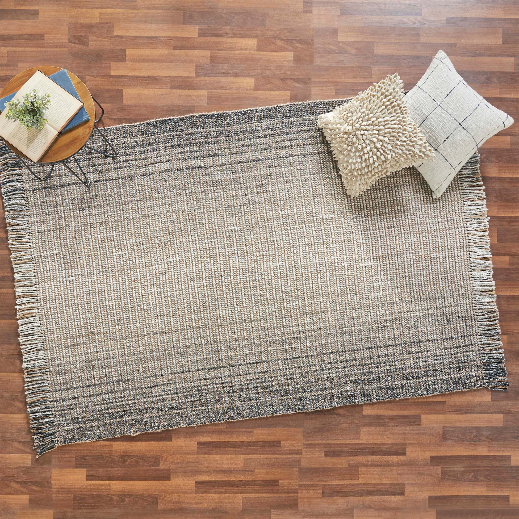 Better Homes & Gardens Flatweave Natural Ombre Area Rug, 5' x 7'
