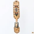 thumbnail image 2 of Hilason Western Spur Straps American Genuine Leather Tan Beaded Inlay, 2 of 3