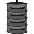 thumbnail image 1 of 4 Layer Hanging Mesh Dry Herb Dryer Net With Zippers Black, 1 of 3