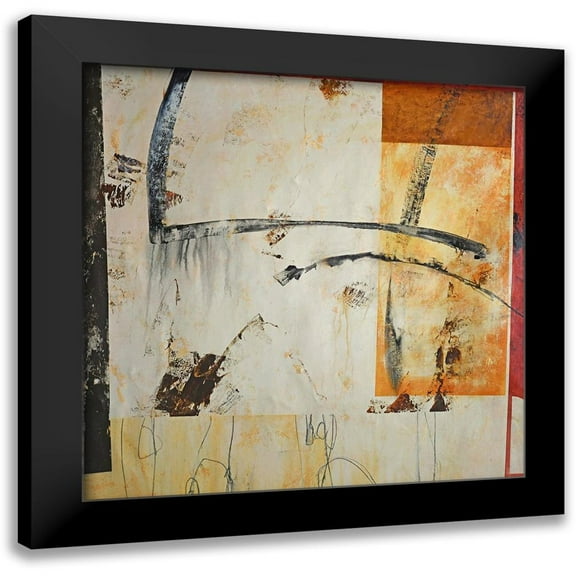 Peter, Christopher 12x12 Black Modern Framed Museum Art Print Titled - District