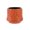 Orange, variant on Yhmxh Small Plastic Nursery Pots, Unbreakable Plant Pots for Indoor Plants, Flower Pots Mini Pot with Drainage Holes, Seeding Starter Decorative Planters for Desktop Ornament