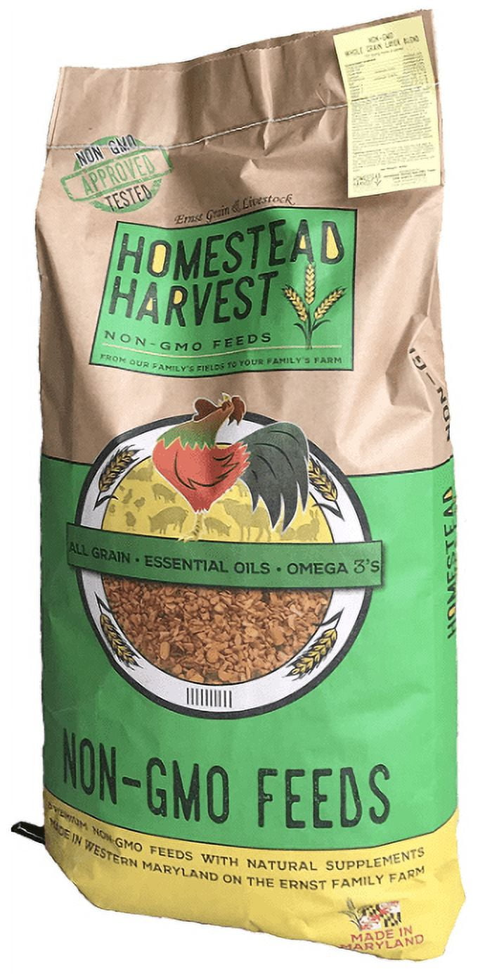 Wholesome Harvest Non-GMO Quail Layer 26% for Laying Quail (40 lb)