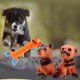 thumbnail image 5 of Juguetes masticables de goma para mascotas con chirriadores, juguete masticable para perros chirriantes de goma duradera, perro 3 Yuyangstore Mordedura de perro mascota masticar juguete, 5 of 8
