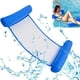 thumbnail image 1 of Water Inflatable Hammock, Reclining Floating Day Bed, Pool Buoy Inflatable Bed 4 In 1 Multipurpose Foldable (dark Blue), 1 of 5