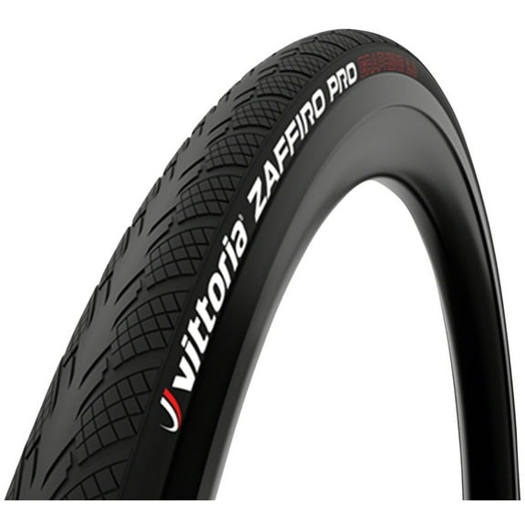 Vittoria Zaffiro Pro V Folding Bicycle Tire - 700 x 25c (25-622) - Full Black - 11A.00.294