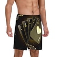 thumbnail image 2 of Fotbe Casino Cards 1 Pantalones Cortos de Pijama para Hombre, Ropa de Dormir, Pantalones de Pijama Cortos para Hombre-X-Large, 2 of 6