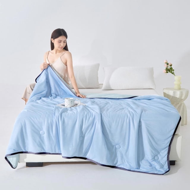 Apmemiss Clearance Soft Skinfriendly Washable Summer Quilt Breathable Summer Airconditioning Quilt
