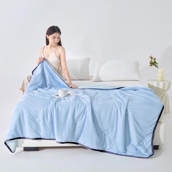 Soft Skinfriendly Washable Summer Quilt Breathable Summer Airconditioning Quilt