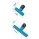 thumbnail image 3 of Clip de bolsa de sellado de alimentos de plástico para mantener frescos bocadillos a prueba de humedad Clip de sellado de papas fritas Clip de tarjeta postal Clip de encuadernación de archivos (azul, S + L) Sincero Electrónica, 3 of 3
