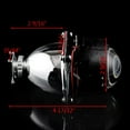 thumbnail image 7 of Astra Depot 2.5" Bi-Xenon HID Projector Retrofit Headlight Glass Lens Angel Eyes H1 H4 DIY Kit with Black Shrouds (1 Pair), 7 of 7