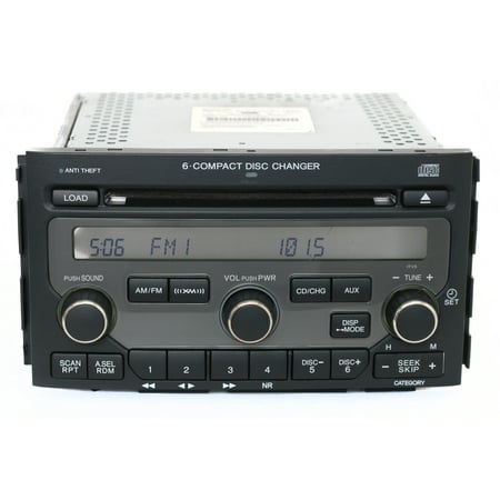 2006 2008 Honda Pilot Am Fm Radio 6 Disc Cd Player Face 1tv5 Part 2006 2008 Honda Pilot Am Fm Radio 6 Disc Cd Player Face 1tv5 Part 39100 Stw A200 Refurbished